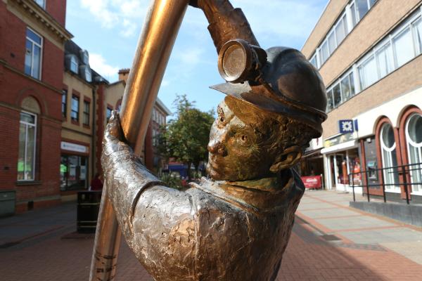 Statue of Firefighter