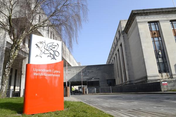 Welsh Government building