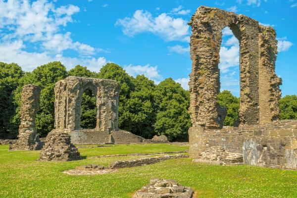 the ruins of Neath Abbey 