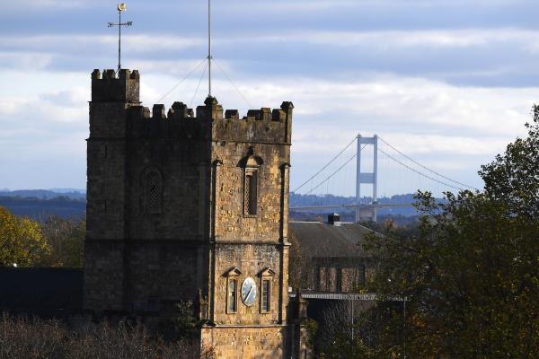 a preserved castle in Wales